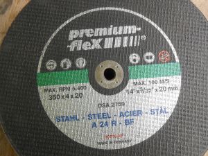 Řezací kotouče na železo Premium Flex 350 mm (1)