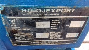 Walk behind roller Strojexport BW 76 C