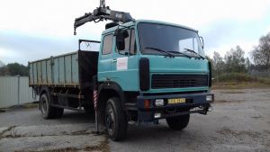Truck mounted crane LIAZ 110
