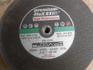 Řezací kotouče na železo Premium Flex 400 mm (1)