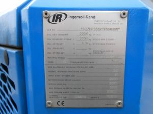 Kompresor Ingersoll-Rand HP 355 WP