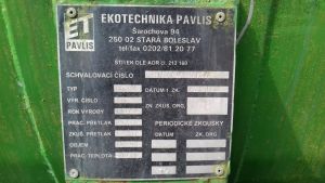 Fecal superstructure Ekotechnika Pavlis s.r.o