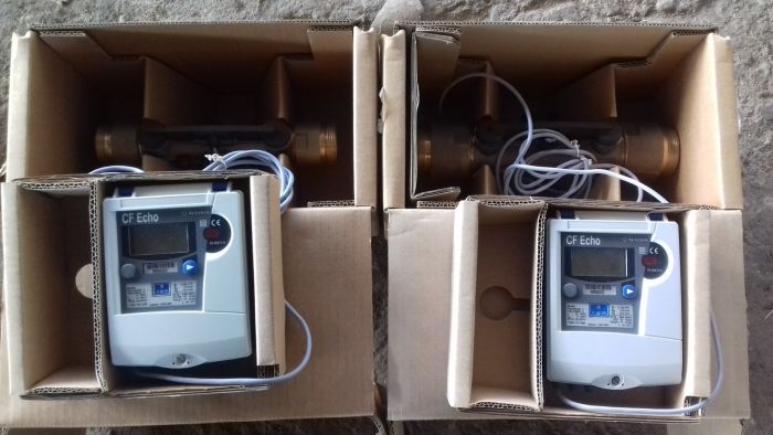 Ultrasonic heatmeters Actaris CF ECHO