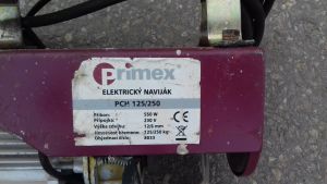 Elektrický naviják Primex PCH 125/250