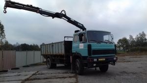 Truck mounted crane LIAZ 110