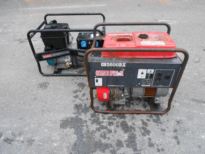 Generators for spares